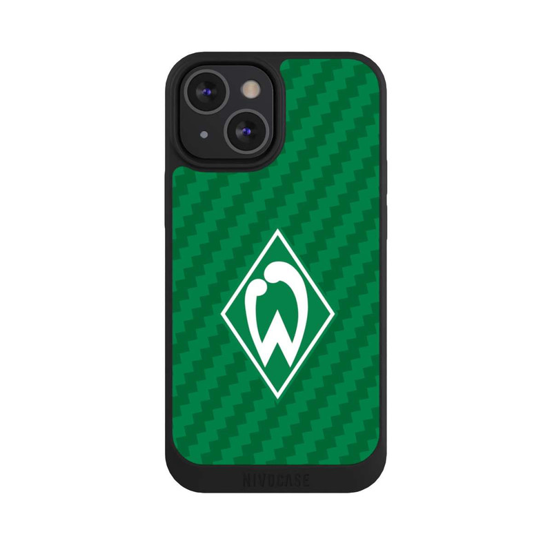 iPhone 13 Mini NIVOpure Carbonlook - Werder Bremen