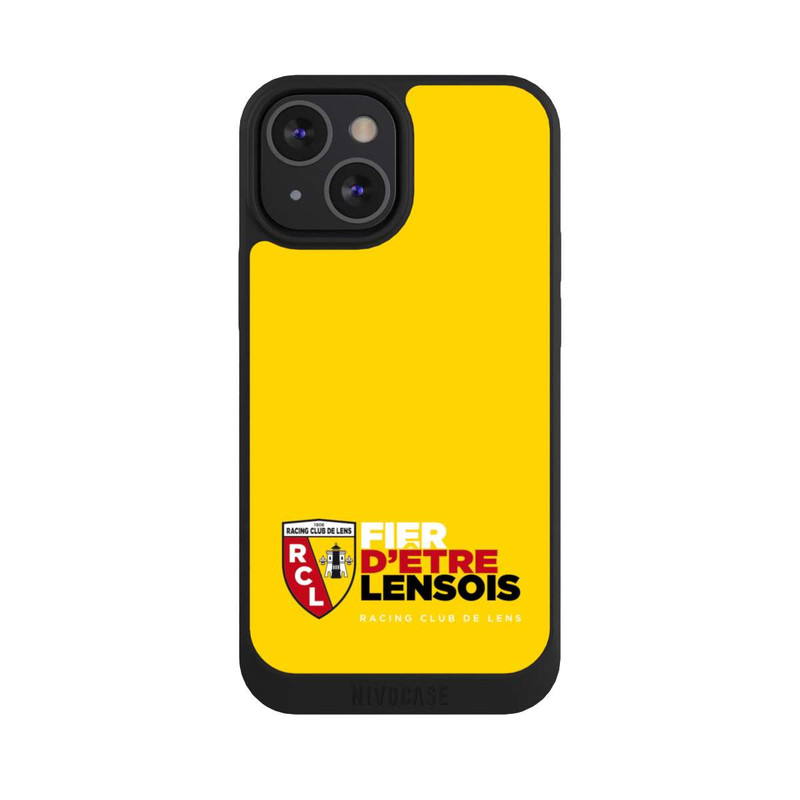 iPhone 13 Mini NIVOpure RCL-Logo Gelb Unten