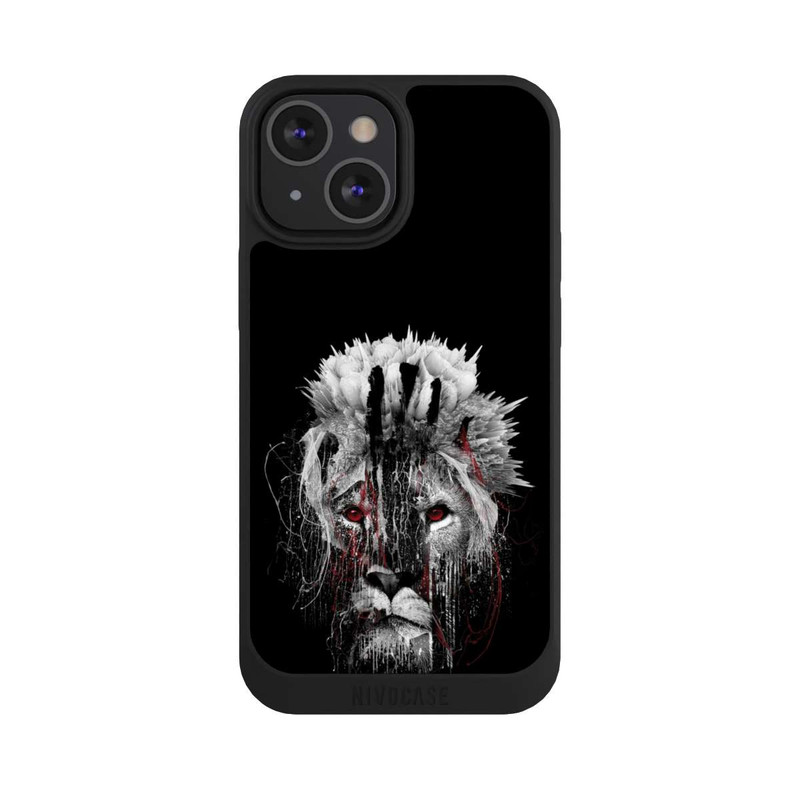 iPhone 13 Mini NIVOpure Löwe Rote Augen