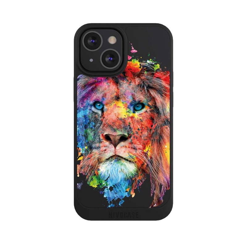 iPhone 13 Mini NIVOpure Löwen Herz ohne Hintergrund
