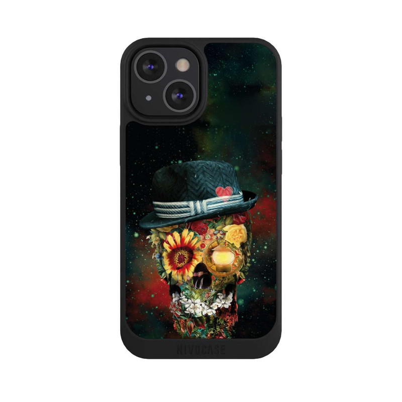 iPhone 13 Mini NIVOpure Totenkopf-Liebhaber