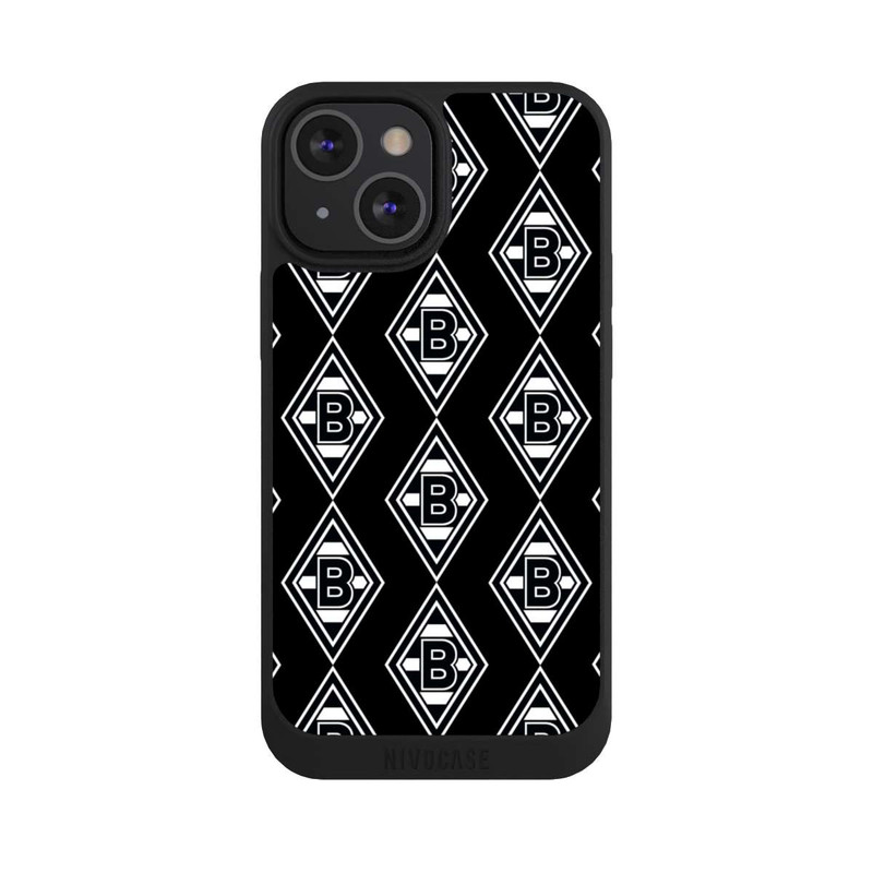 iPhone 13 Mini NIVOpure Schwarze Rauten