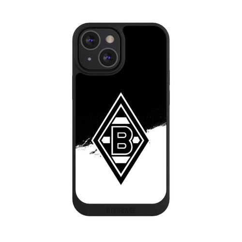 Apple iPhone 13 Mini NIVOpure Borussia Scratch Schwarz-Weiss