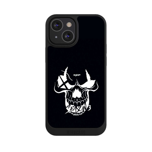 Apple iPhone 13 Mini NIVOpure Schädel Schwarz/Weiß