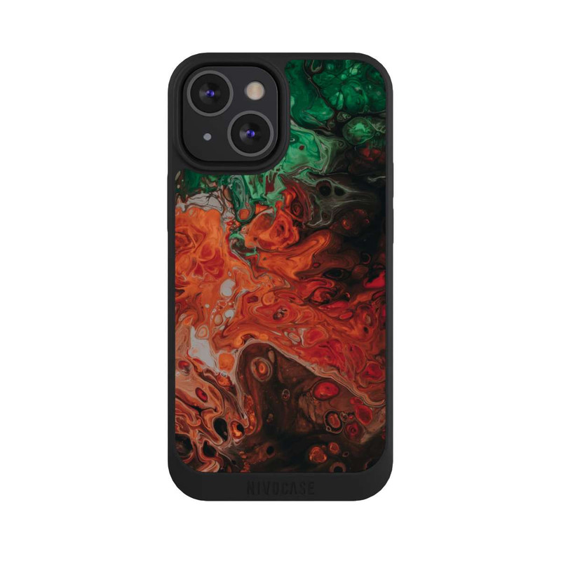 iPhone 13 Mini NIVOpure Bunte Öltextur