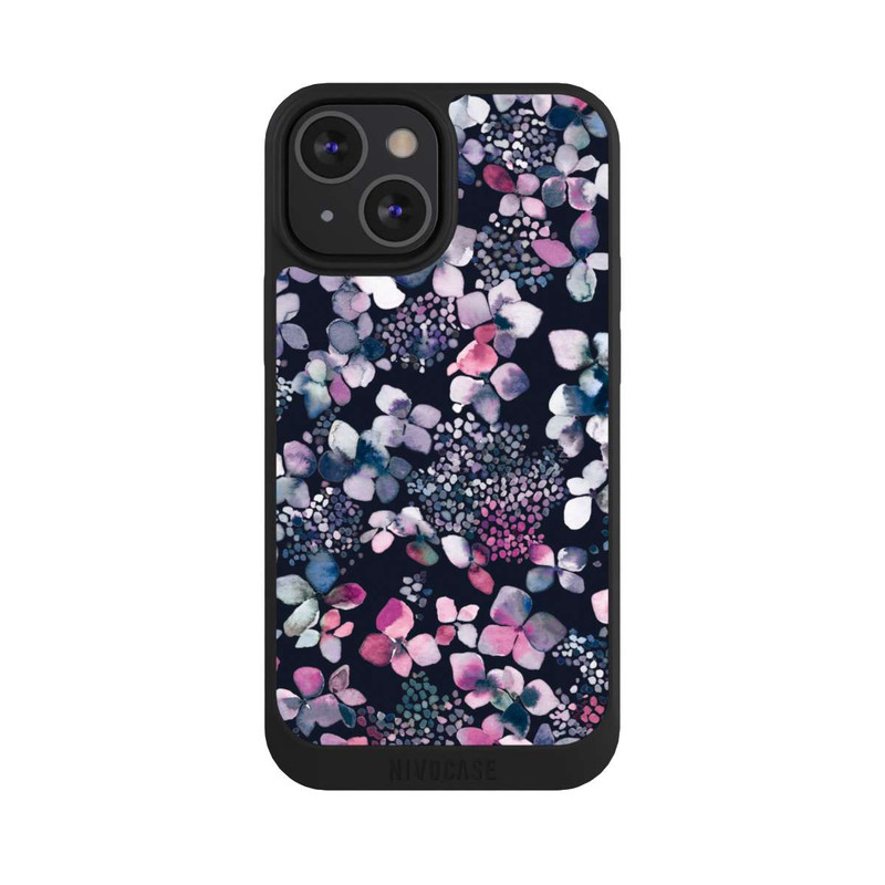 iPhone 13 Mini NIVOpure Hortensie dunkel