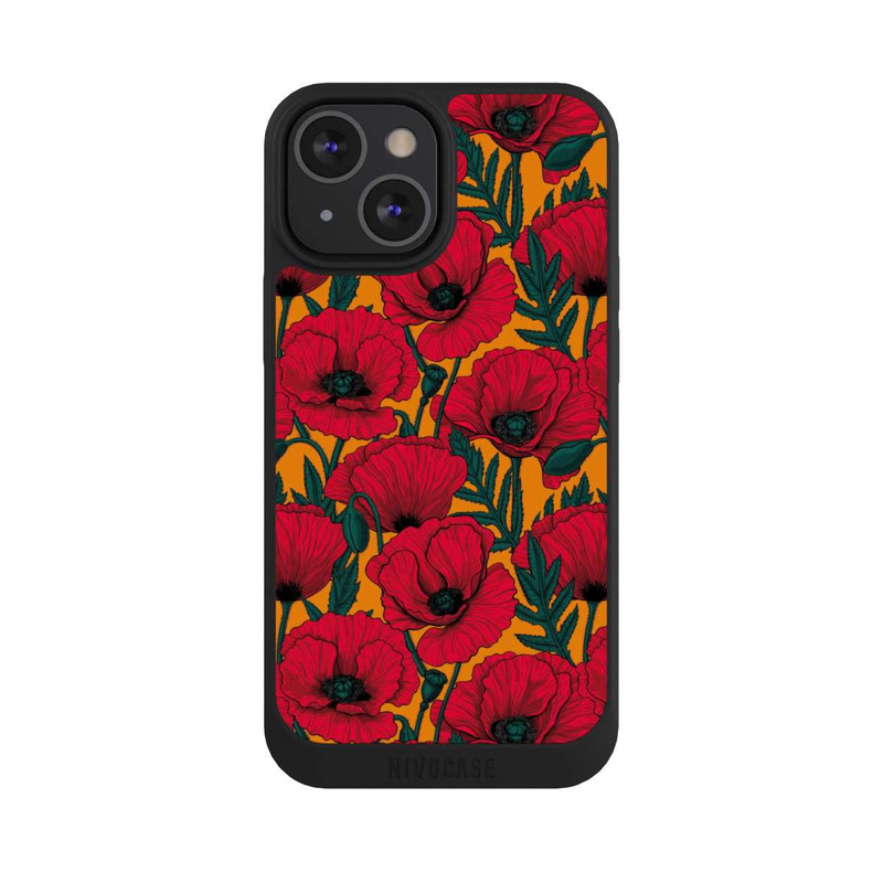 iPhone 13 Mini NIVOpure Mohnblumen 1