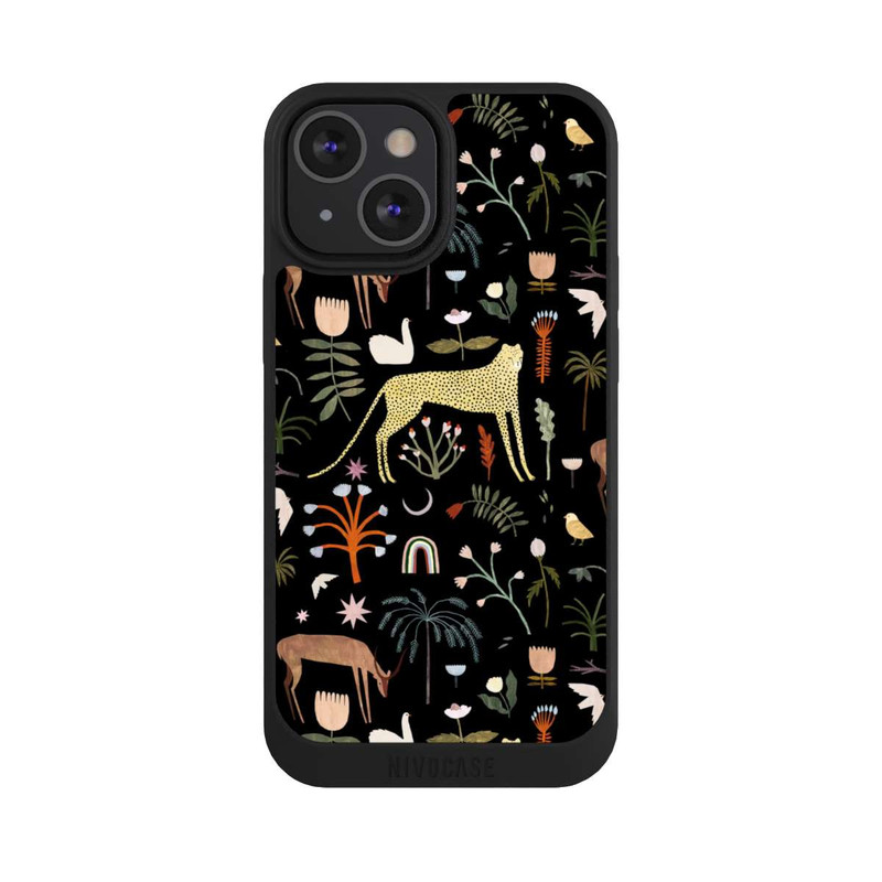 iPhone 13 Mini NIVOpure Lettres du jardin sauvage par Léa Le Pivert