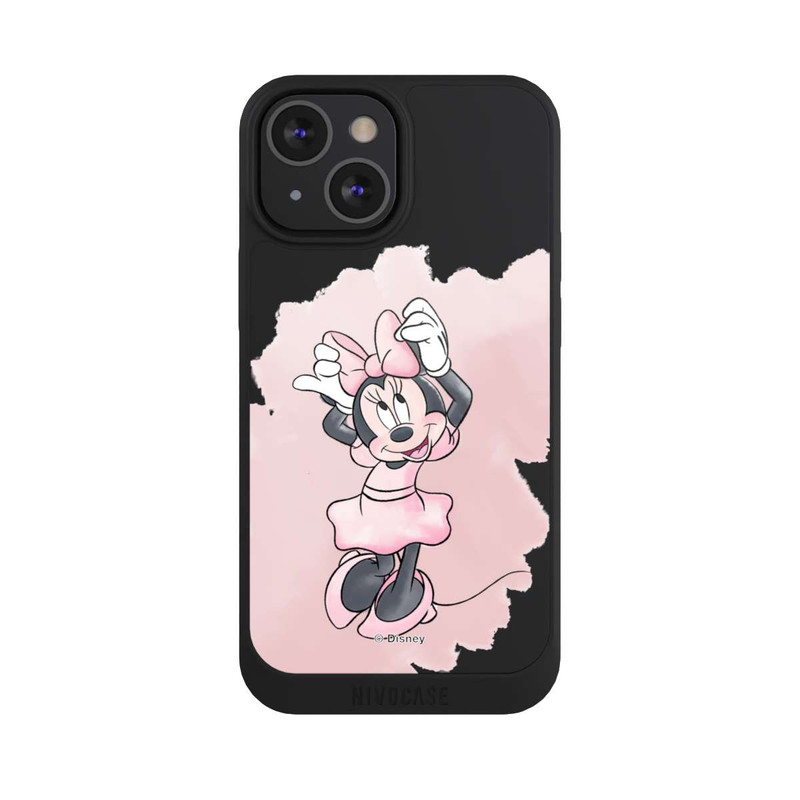 iPhone 13 Mini NIVOpure Minnie couleur Pastelle sans Fond