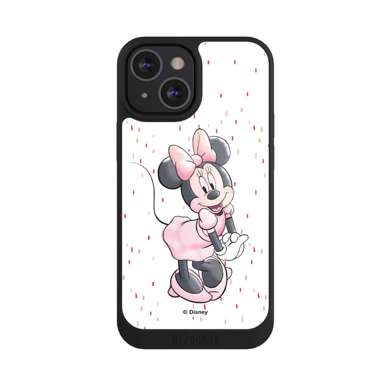 iPhone 13 Mini NIVOpure Minnie Watercolour Dots