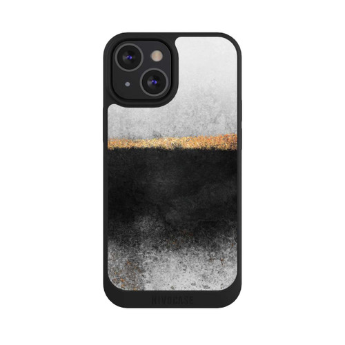 Apple iPhone 13 Mini NIVOpure Ruß und Golddruck