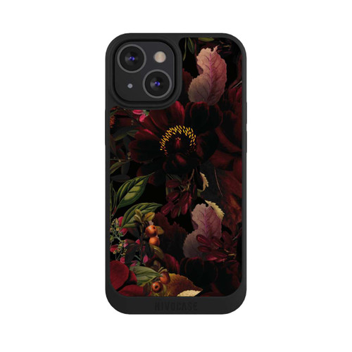Apple iPhone 13 Mini NIVOpure Dunkle Rote Vintage Barock Rosen