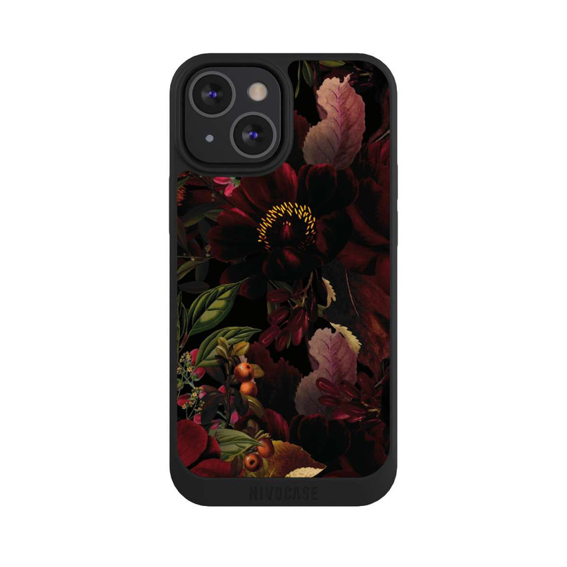 iPhone 13 Mini NIVOpure Champ de Fleurs Foncé