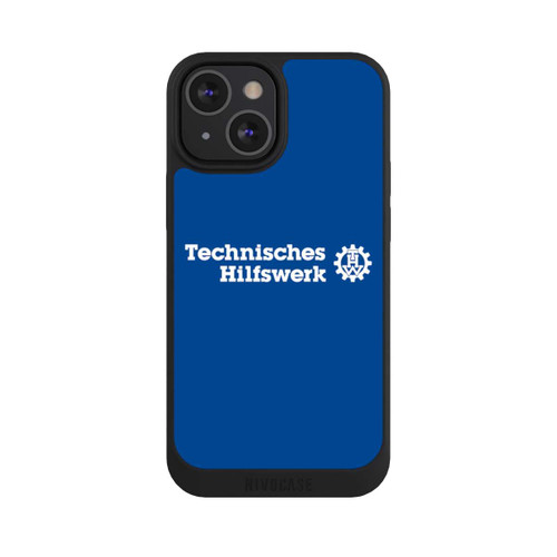 Apple iPhone 13 Mini NIVOpure Technisches Hilfswerk Logo Blau