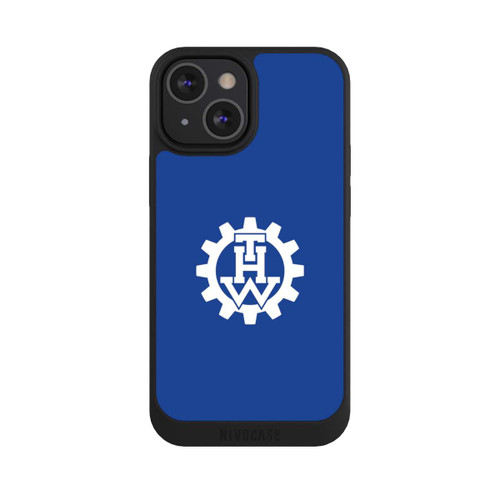 Apple iPhone 13 Mini NIVOpure THW Logo Blau