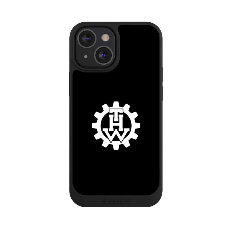 iPhone 13 Mini NIVOpure THW Logo Schwarz