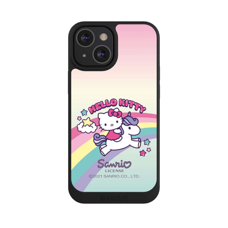 iPhone 13 Mini NIVOpure Hello Kitty Regenbogen 