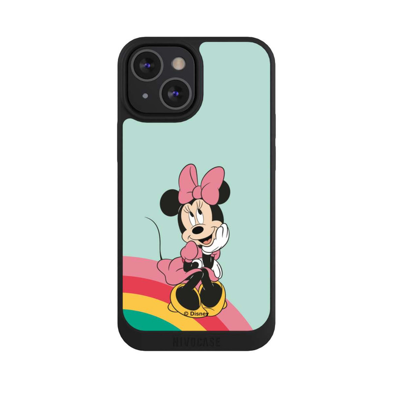 iPhone 13 Mini NIVOpure Minnie Regenbogen Portrait