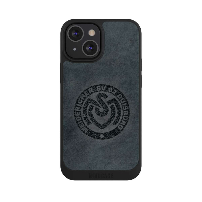 iPhone 13 Mini NIVOpure Leder und Beton MSV