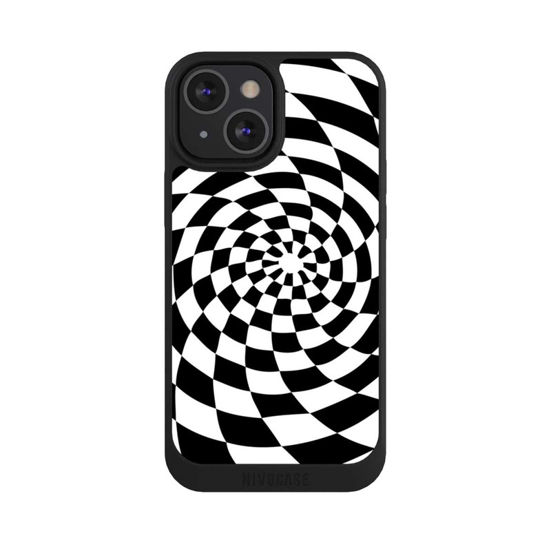 iPhone 13 Mini NIVOpure Schwarz-Weiß Illusion
