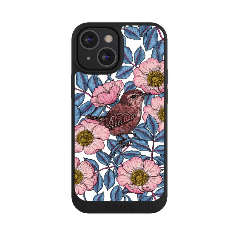 iPhone 13 Mini NIVOpure Zaunkönige und Wildrosen