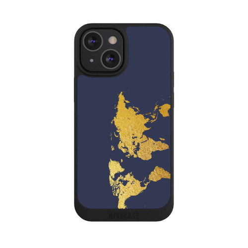 Apple iPhone 13 Mini NIVOpure Weltkarte Gold