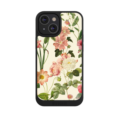Apple iPhone 13 Mini NIVOpure Fleurs sauvages sur jaune clair