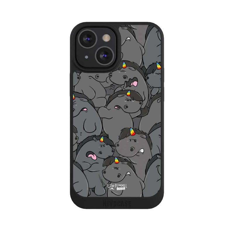 iPhone 13 Mini NIVOpure Grummeleinhorn Allover