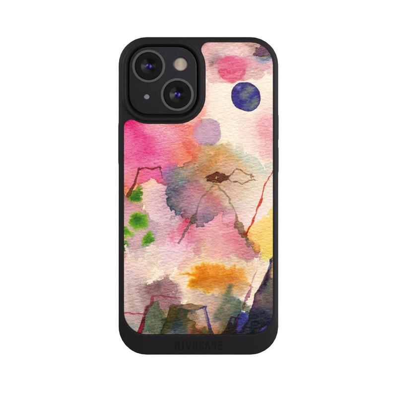 iPhone 13 Mini NIVOpure Aquarell bunte Berge