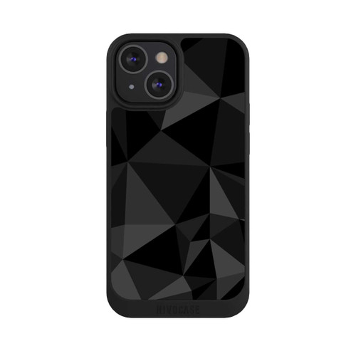 Apple iPhone 13 Mini NIVOpure Motif Polygone Noir
