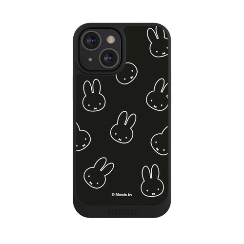 Apple iPhone 13 Mini NIVOpure Miffy Muster Schwarz