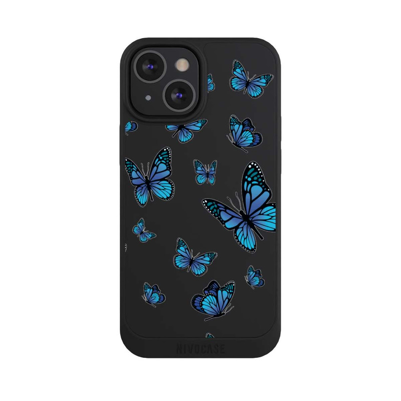 iPhone 13 Mini NIVOpure Butterfly Pattern Transparent