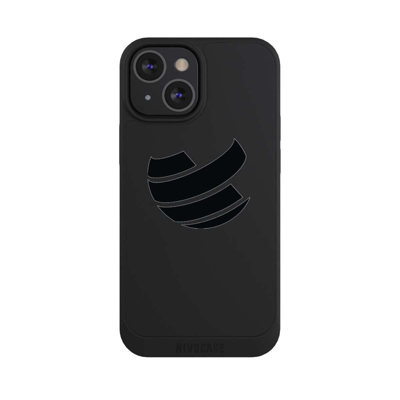iPhone 13 Mini NIVOpure Icon Schwarz Transparent