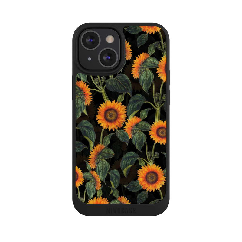 iPhone 13 Mini NIVOpure Sonnenblume schwarz