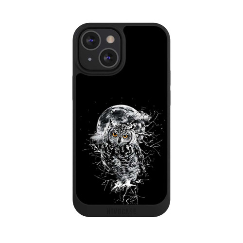 Apple iPhone 13 Mini NIVOpure Eule in Schwarz/Weiß