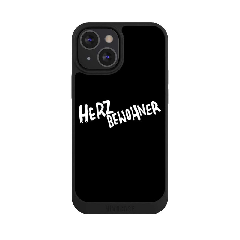 iPhone 13 Mini NIVOpure Herzbewohner Schwarz