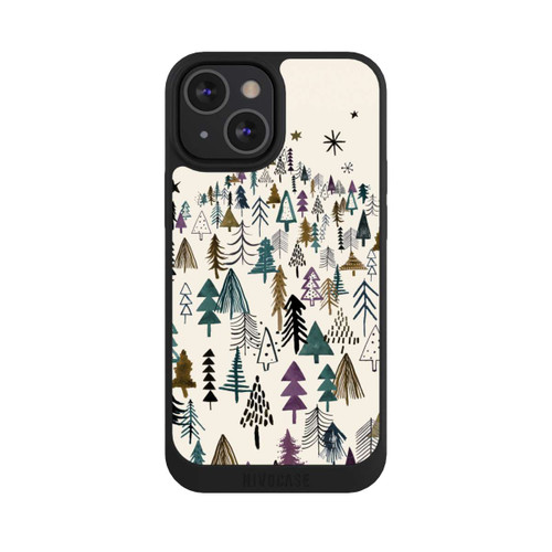 Apple iPhone 13 Mini NIVOpure Bergbäume Wald Lila