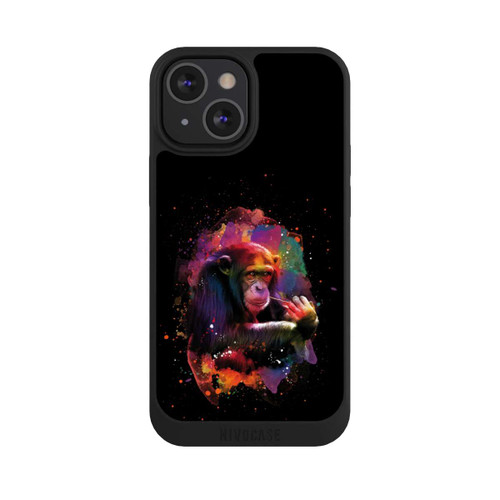 Apple iPhone 13 Mini NIVOpure Affe Colorful Sprayart