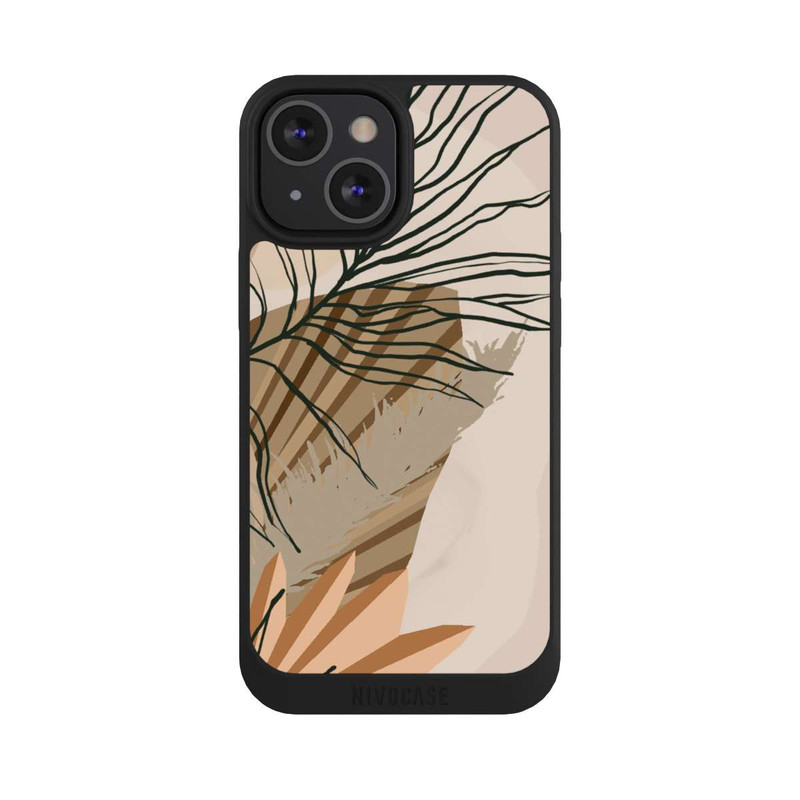 iPhone 13 Mini NIVOpure Line Art Sommer Farn