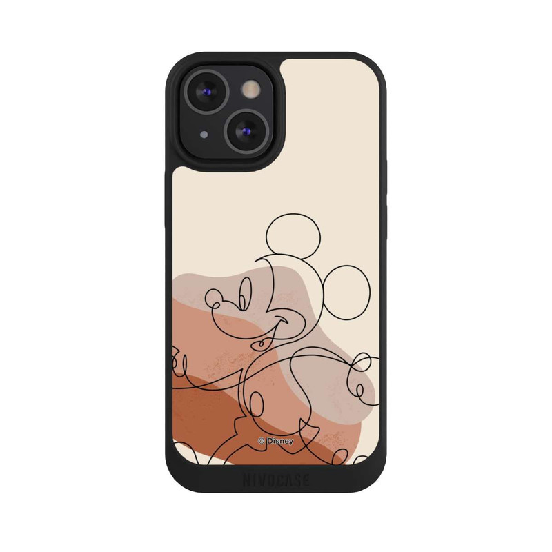 iPhone 13 Mini NIVOpure Mickey Abstract Lineart