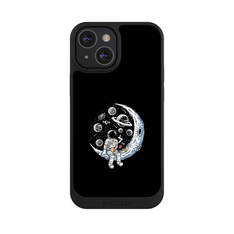 iPhone 13 Mini NIVOpure Astronaut Drinking Coffee