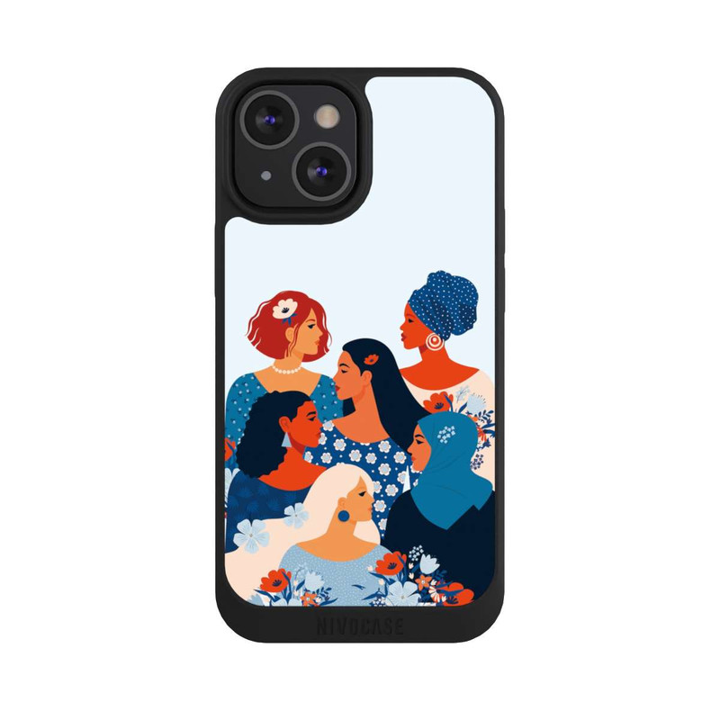 iPhone 13 Mini NIVOpure Frauen Diversity Blau