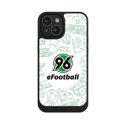 Apple iPhone 13 Mini NIVOpure Hannover 96 Football Pattern Design White