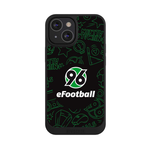 Apple iPhone 13 Mini NIVOpure Hannover 96 Football Pattern Design Black