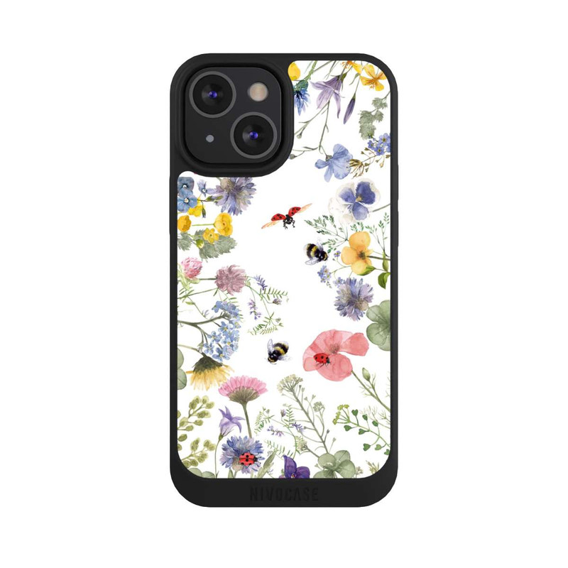 iPhone 13 Mini NIVOpure Fleurs Printanières et Abeilles