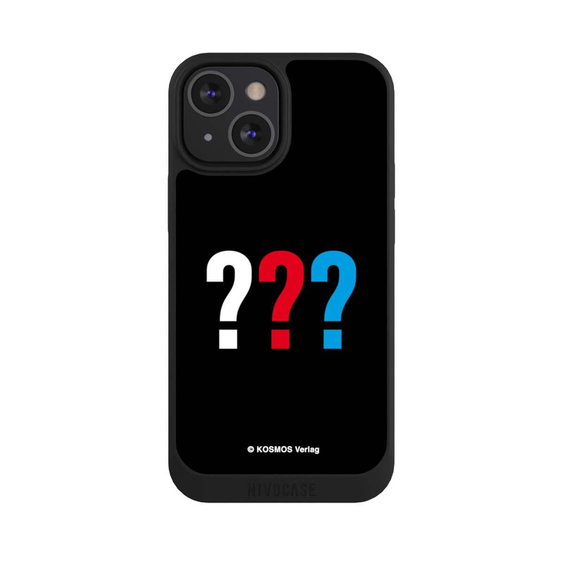 iPhone 13 Mini NIVOpure Drei Fragezeichen Logo