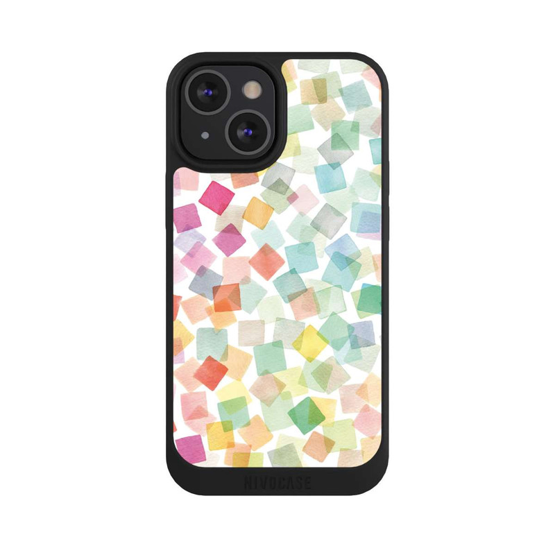 iPhone 13 Mini NIVOpure Confetti Geometric Plaids Rainbow