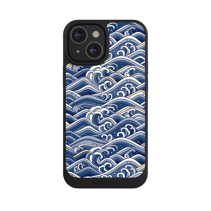 iPhone 13 Mini NIVOpure Orientalische Welle Kanagawa