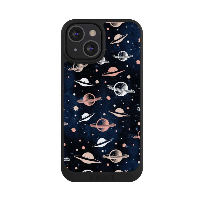 iPhone 13 Mini NIVOpure Planeten und Sterne Himmelsmuster