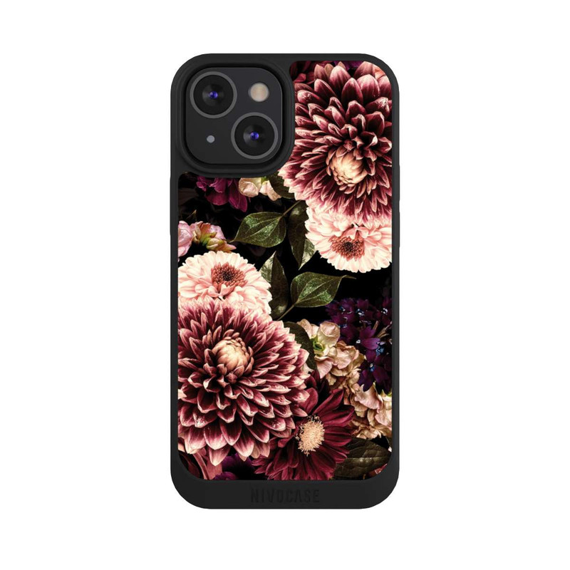 iPhone 13 Mini NIVOpure Wunderschöne rosa Vintage-Blumen
